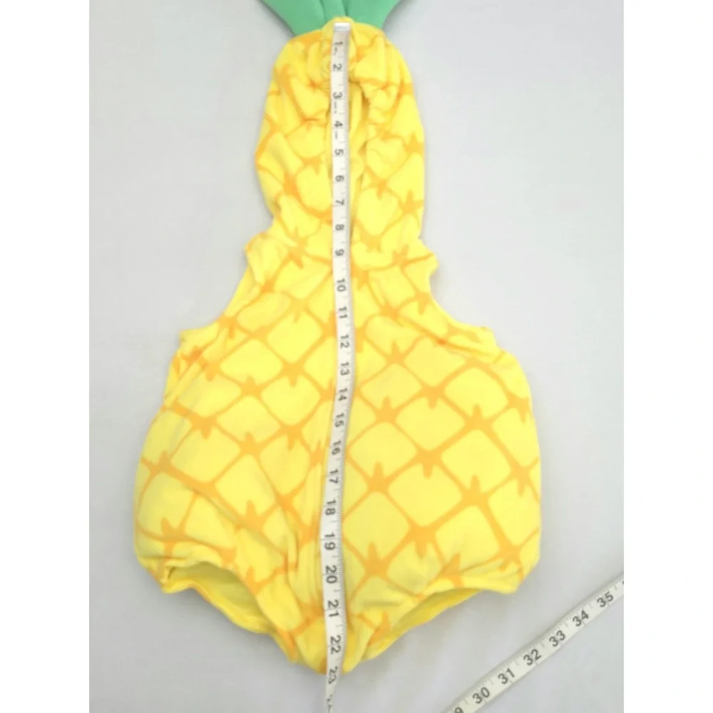 Carter's Baby Pineapple Hooded Halloween Costume 3-6 Months Infant Plush Y